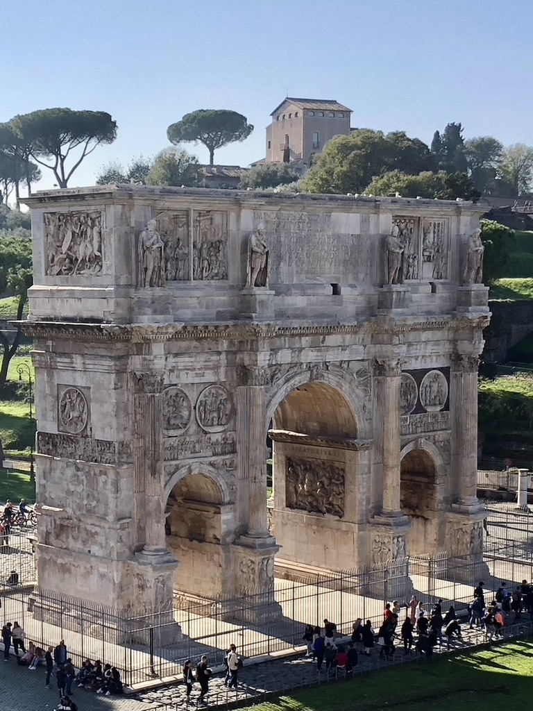 Arch of Constantine in Ancient Rome