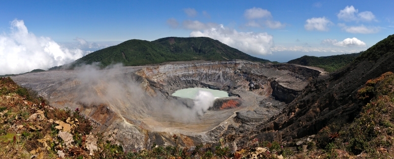 Poás Volcano Crater