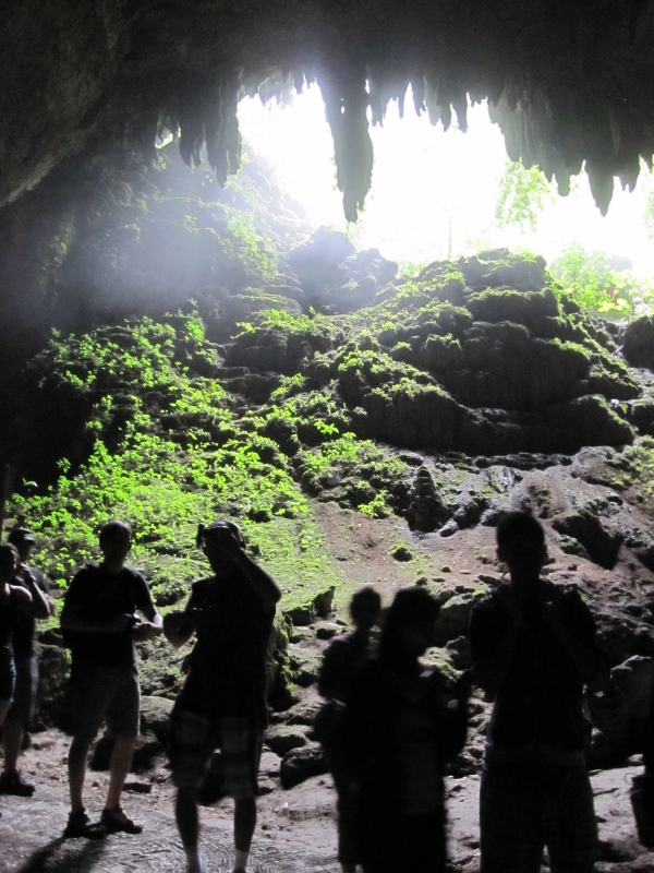 Students Touring Camuy Caverns